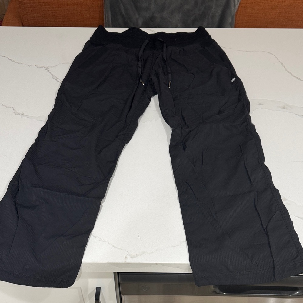 lululemon athletica Black Track Pants